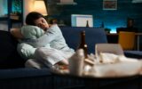Depressed woman dealing with anxiety and suicide thoughts