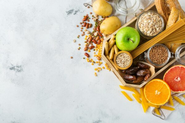 Gluten free food, healthy eating dieting concept