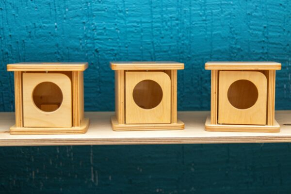 Montessori square shape box