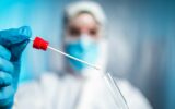 Doctor in Covid Suit is Making Swab Test Covid