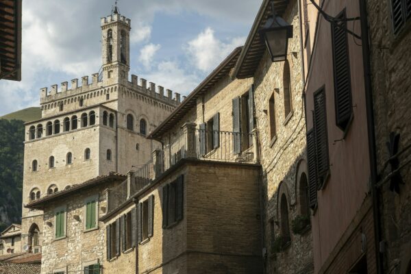 Gubbio, historic city in Umbria, Italy