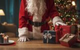 Santa Claus and Christmas gifts